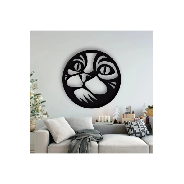 Kedi Duvar Sanatı-01 ürün görseli