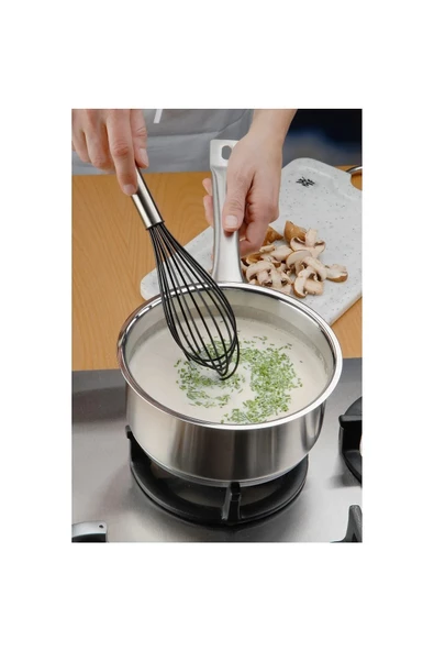 Mithra Life Paslanmaz Çelik Saplı Silikon Çırpıcı MIT1007 ürün görseli