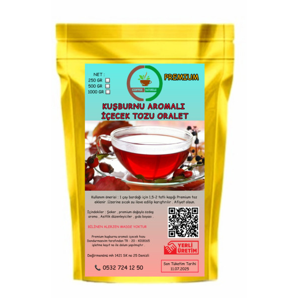 Kuşburnu Aromalı İçecek Tozu 250 gr - 2