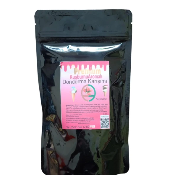 Kuşburnu Aromalı dondurma Karışımı