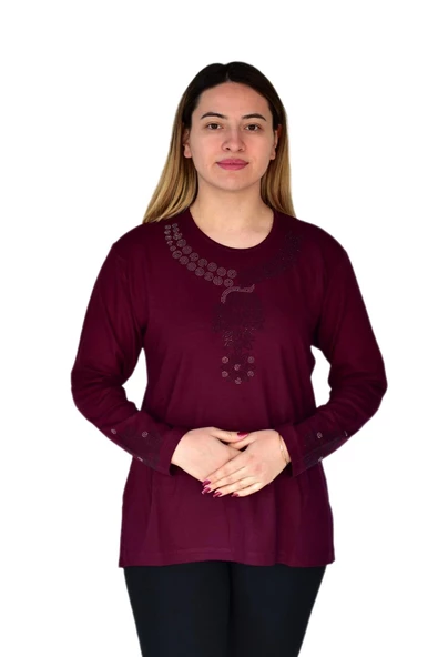 Kadın Nergiz Mevsimlik Bluz BGL-ST03377 - Resim 9