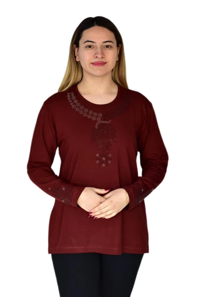 Kadın Nergiz Mevsimlik Bluz BGL-ST03377 - Resim 5