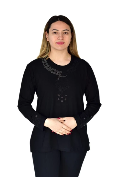 Kadın Nergiz Mevsimlik Bluz BGL-ST03377 - Resim 3