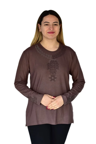 Kadın Nergiz Mevsimlik Bluz BGL-ST03377 - Resim 2