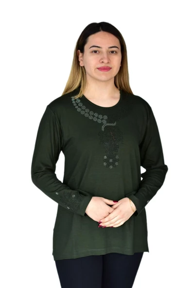 Kadın Nergiz Mevsimlik Bluz BGL-ST03377 - Resim 8