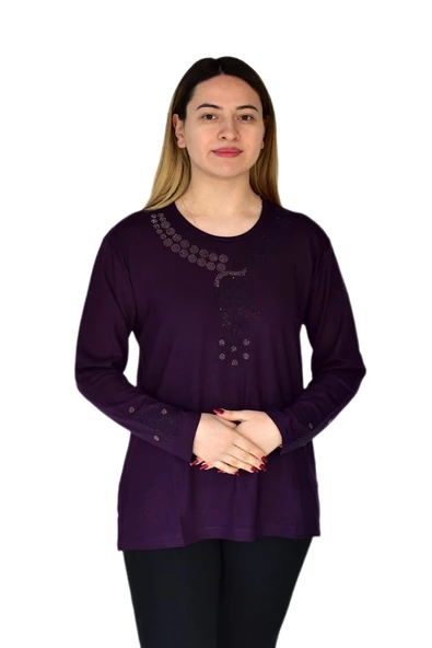 Kadın Nergiz Mevsimlik Bluz BGL-ST03377 - Resim 4