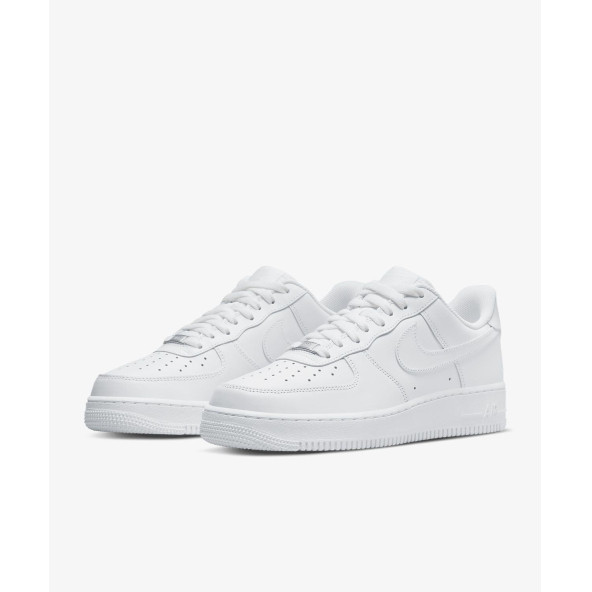 Nike Unisex Beyaz Air Force 1 Sneaker - 3