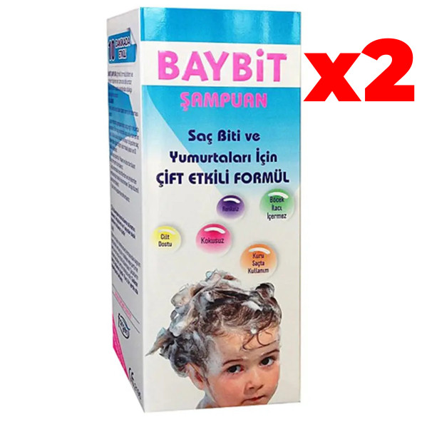 Baybit Bit Şampuanı 200 ml 2 Adet