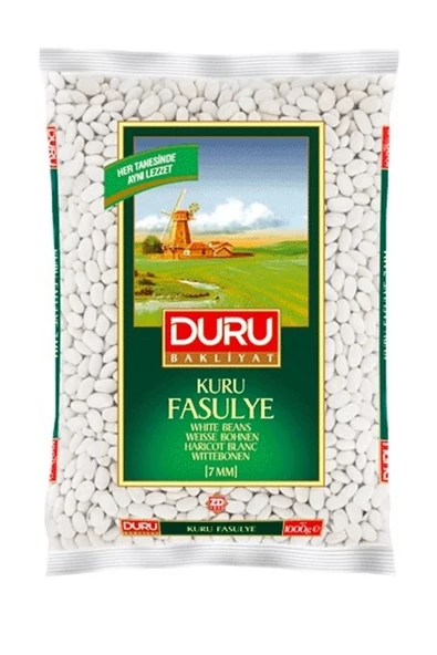 Duru Kurufasülye 1  Kg 7 Mm