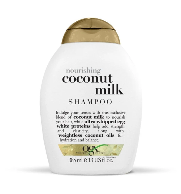 Organix Nourishing Coconut Milk Shampoo 385ML