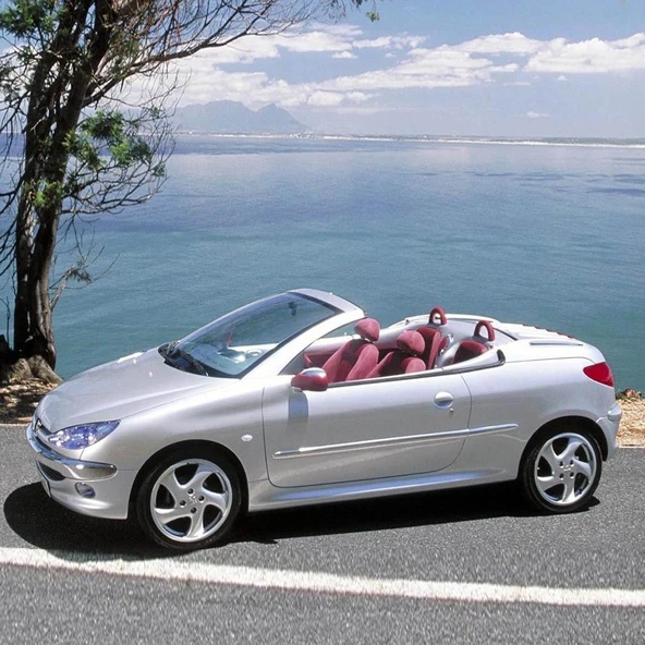 Peugeot 206 CC 2001-2006 Cam Suyu Deposunun Kapağı Fiskiye Kapak - 2