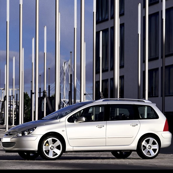 Peugeot 307 SW 2003-2004 Cam Suyu Deposunun Kapağı Fiskiye Kapak - 2