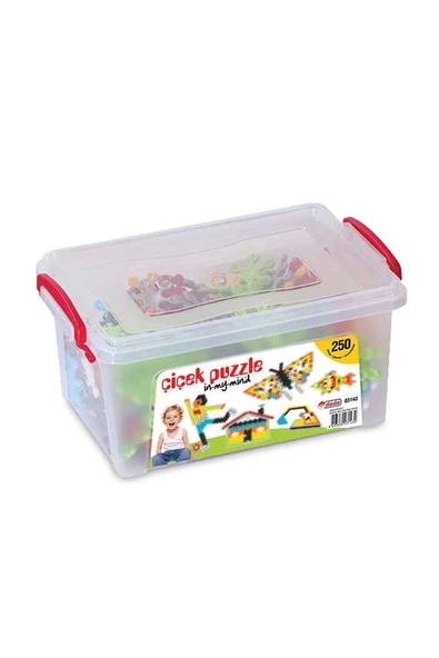 Çiçek Puzzle Küçük Box (250 Parça)