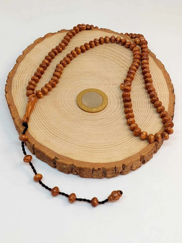 Kör Diken Ağacı 99luk Tesbih 5.5*6.5mm (46048) - Resim 2