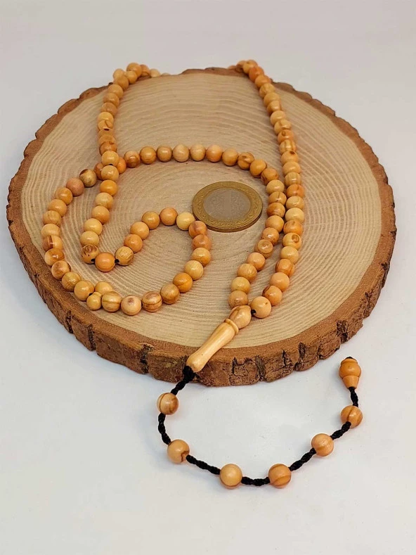 Zeytin Ağacı 99luk Tesbih 6mm (46058) - Resim 2