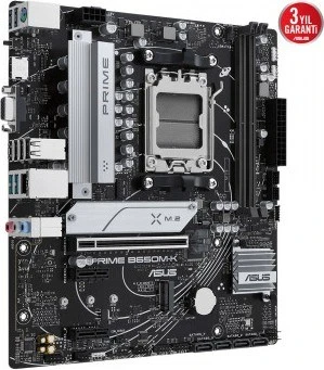 ASUS PRIME B650M-K AMD B650 AM5 DDR5 6400 DP VGA ANAKART - 3