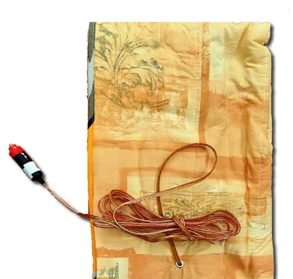 Meltem Oto Koltuk-Yatak Isıtma Minderi, 12Volt, çakmaklık girişli - Resim 2