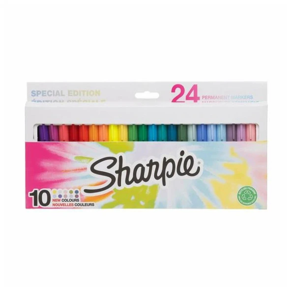 Sharpie Ultra Fine Permanent Markör 24 Lü Paket