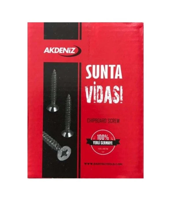 Akdeniz Sunta Vidası 5X50