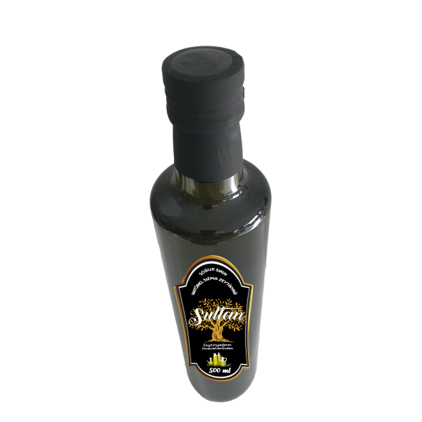 SULTAN SOGUK SIKIM NATÜREL SIZMA ZEYTİNYAĞI 500 ML CAM - 2