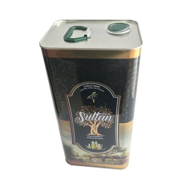 SULTAN SOGUK SIKIM NATÜREL SIZMA ZEYTİNYAĞI 5. LT TENEKE - 3
