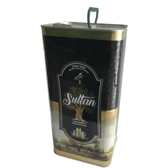 SULTAN SOGUK SIKIM NATÜREL SIZMA ZEYTİNYAĞI 5. LT TENEKE - 6