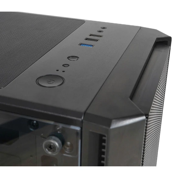 FRISBY Frisby 650W 80+ 4x12cm RGB Fan Mesh ATX Gaming Kasa FC-9440G ürün görseli