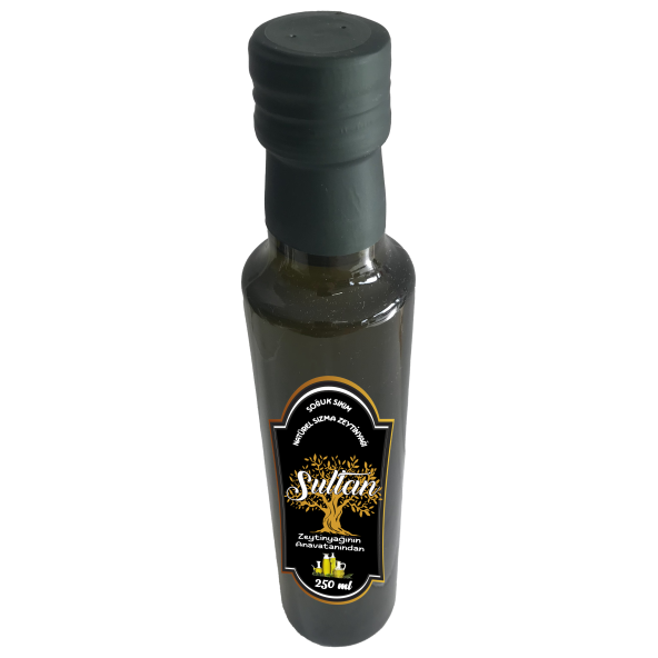 SULTAN SOGUK SIKIM NATÜREL SIZMA ZEYTİNYAĞI 250 ML CAM - 2