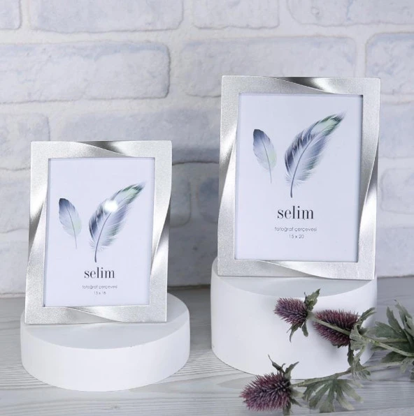 Crearthome 13x18 Curved Çerçeve Gümüş SCRV 125GMS85RS - Resim 4