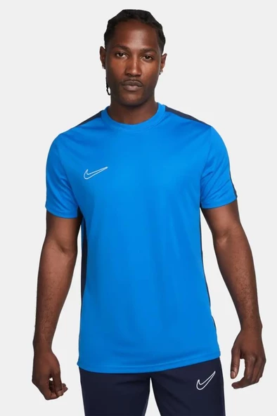 Nike Dri-FIT Academy23 Top SS DR1336-463 Mavi Erkek Antrenman Tişörtü