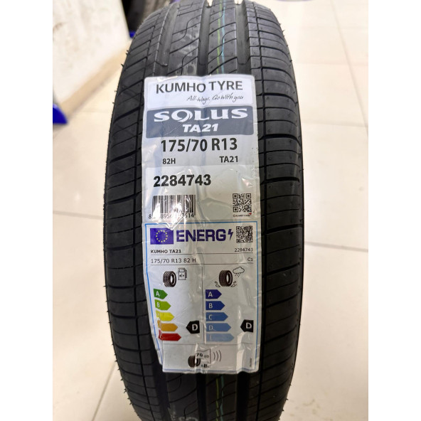 Kumho 175/70R13  82H Solus TA21 M+S Yaz Lastiğ 2023