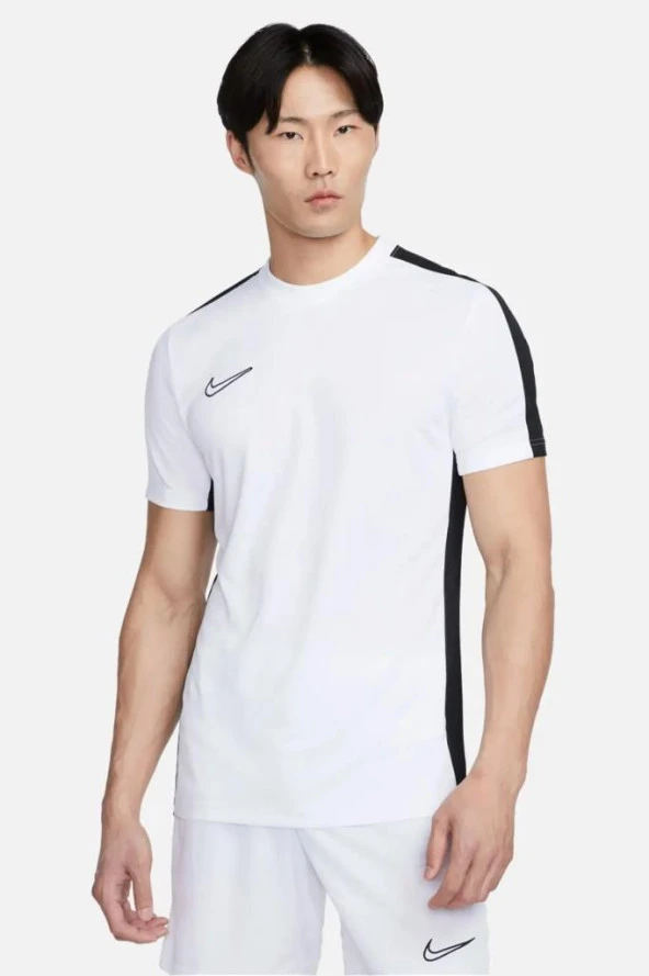 Nike Dri-FIT Academy23 Top SS DR1336-100 Beyaz Erkek Antrenman Tişörtü