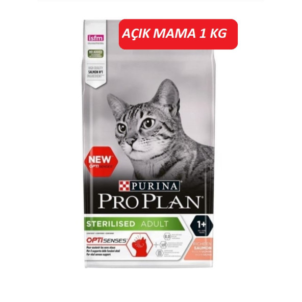 Pro Plan Sterilised Somonlu Kısırlaştırılmış Yetişkin Kedi Maması 1 KG