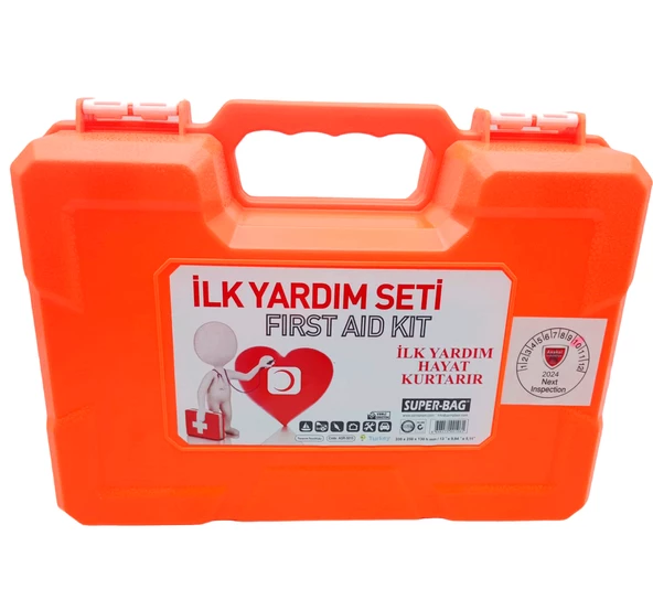 BÜYÜK İLK YARDIM SETİ FIRST AID KIT PLS.ÇANTALI (4401)