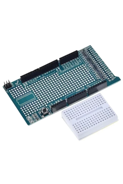 Arduino Mega 2560 R3 Proto Shield - Resim 3