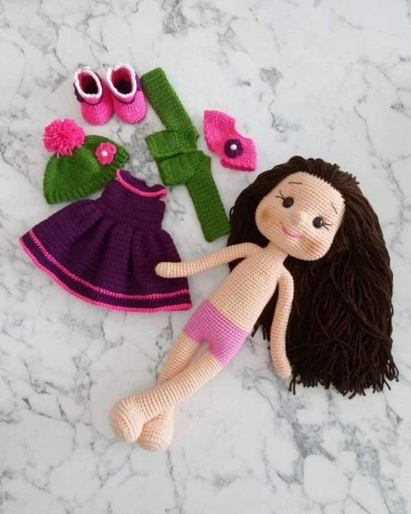Nisan Bebek Amigurumi Organik Oyuncak - 3