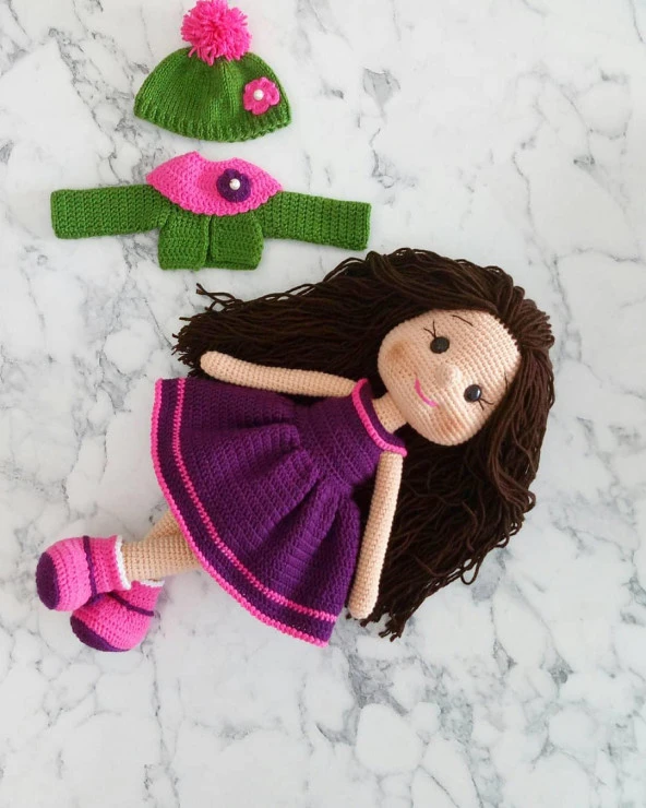Nisan Bebek Amigurumi Organik Oyuncak - 4