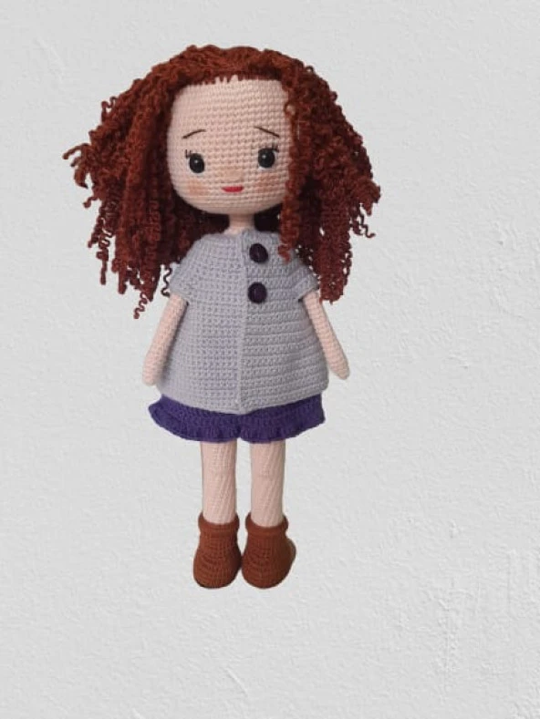 Mona Bebek Amigurumi Organik Oyuncak - 2