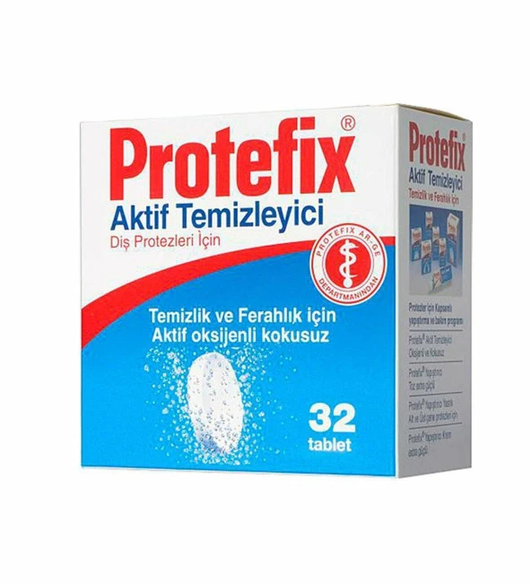 Protefix Aktif Temizleyici Tabletler 32 Adet