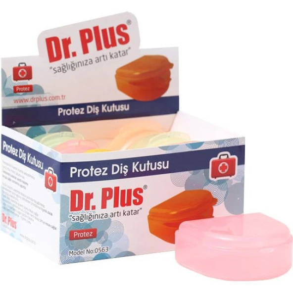 Dr. Plus Protez Diş Kutusu Tekli