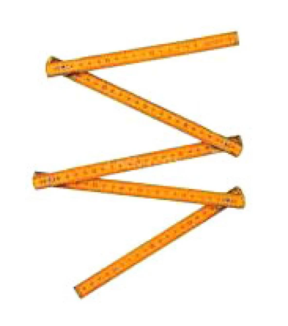 AHŞAP METRE 1MT KATLANIR (4401) - 1