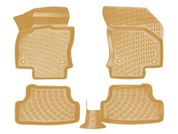 Rizline Audi Q2   2015 +  3D Havuzlu Paspas Bej ürün görseli