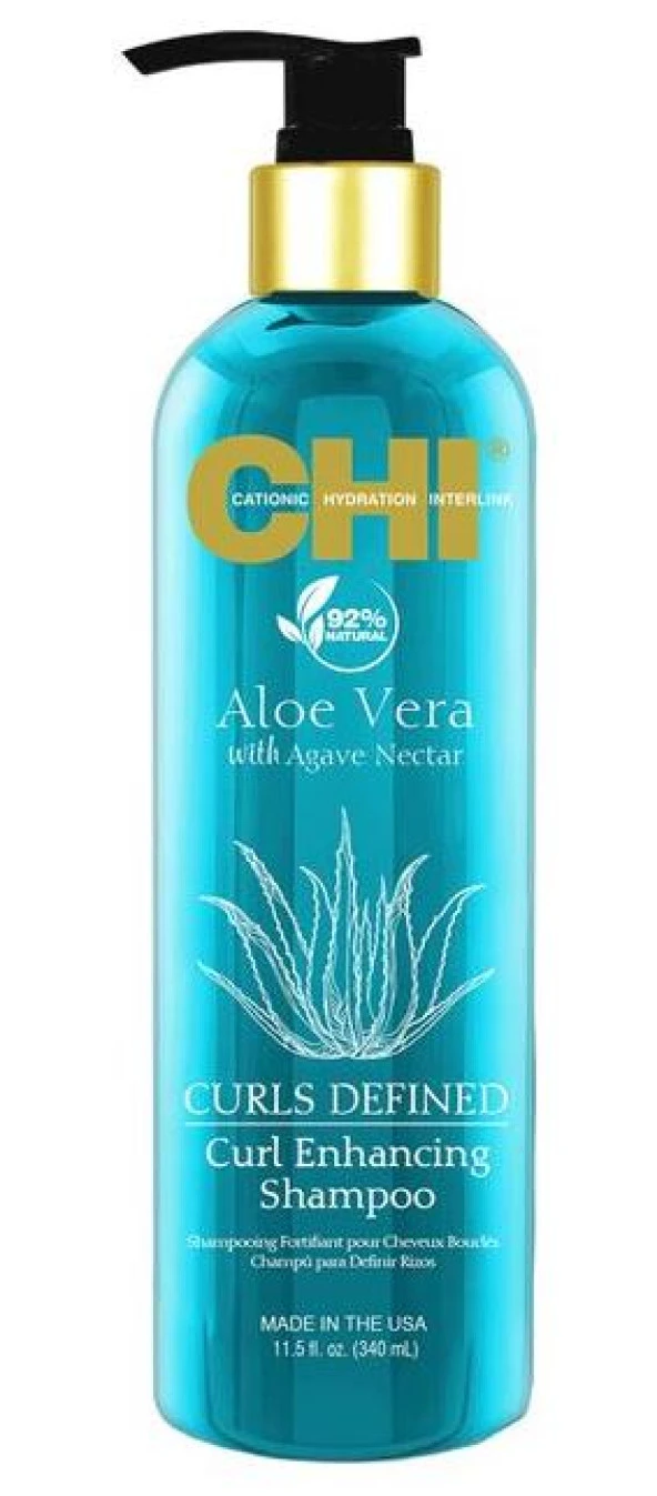Chi Aloe Vera Curl Enhancıng Şampuan 340 Ml