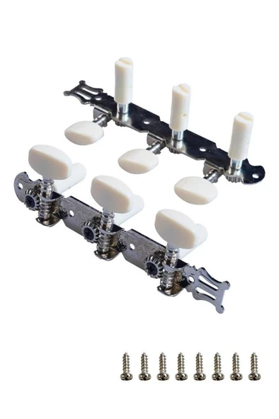 Midex CB-30 Klasik Gitar İçin Kaliteli Burgu Takımı 1 SET - Resim 2