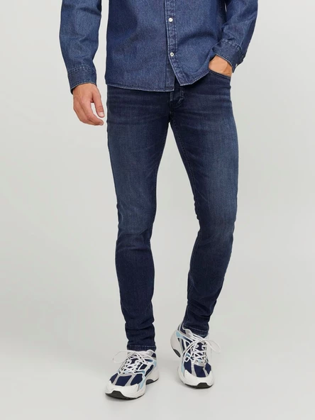 JACK JONES Glenn Model Erkek Dar Kesim Kot Pantolon 12173407