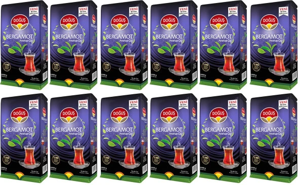 Doğuş Bergamot Aromalı Siyah Çay 12x1 Kg