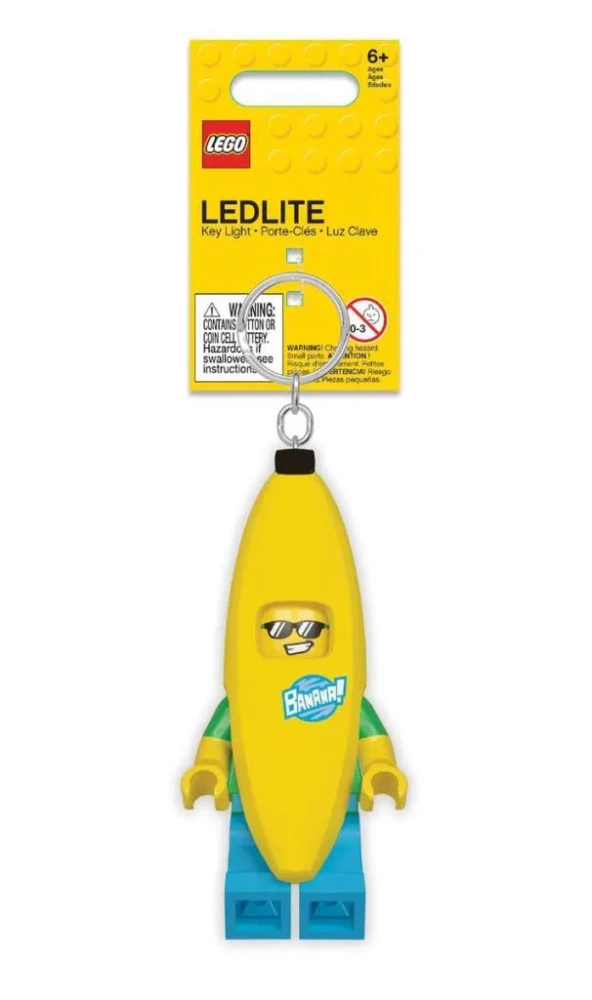 LEGO Ledlite 5005706 Iconic Banana Guy Costume Led Key Chain