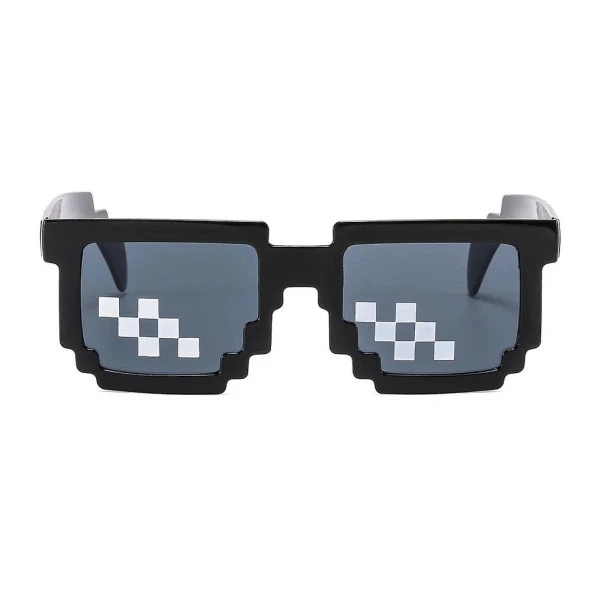 Thug Life Kare Eğlence Parti Gözlüğü - 2