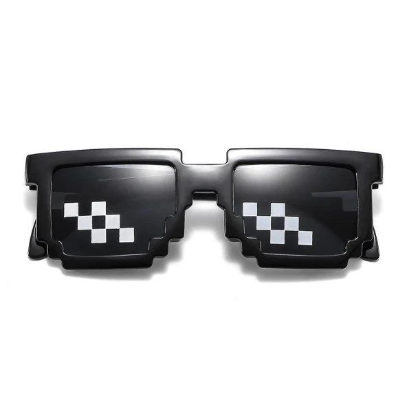 Thug Life Kare Eğlence Parti Gözlüğü - 3