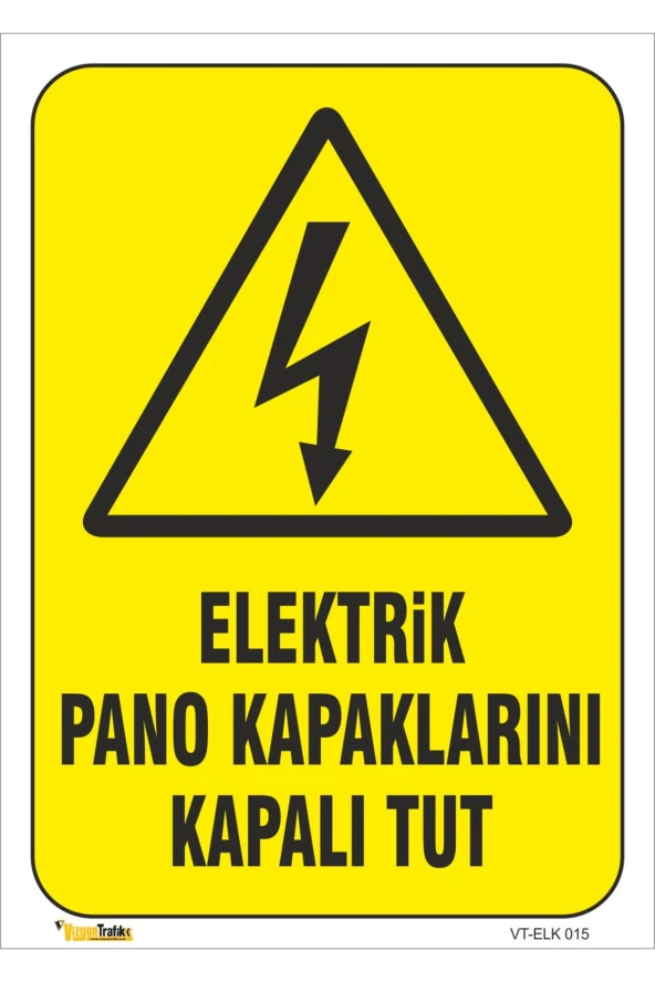 Elektrik Pano Kapaklarını Kapalı Tut - Isg Levhası Levha 35x50 Cm Dekota 3 Mm